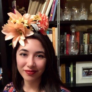 Frida inspired flower crown.